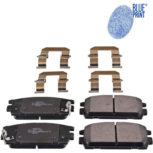ADG04251 Blue Print Гальмівні колодки для Hyundai Terracan