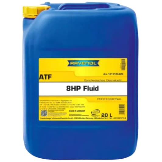 Трансмісійна олива Ravenol ATF 8HP Fluid синтетична