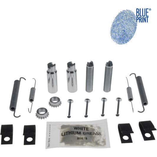 ADA1041505 Blue Print Монтажный комплект барабанных тормозных колодок