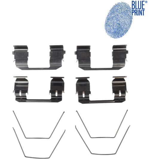 ADH248605 Blue Print Комплектующие дисковых тормозных колодок для Honda CR-V