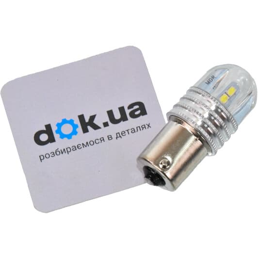 Автолампа Cyclone S25 BA15s 3 W прозора 00001273