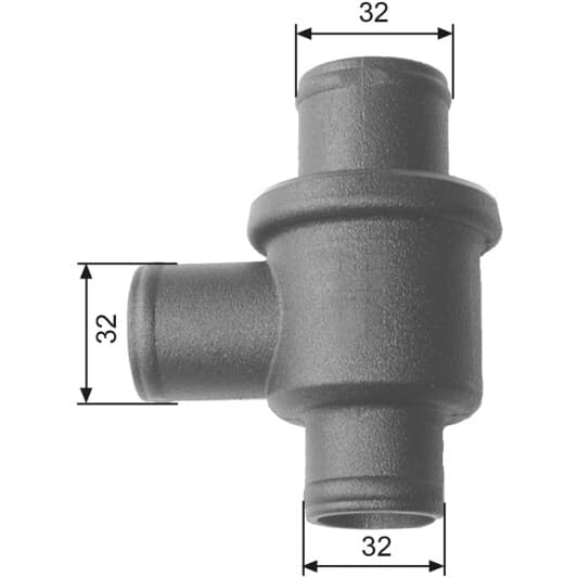 TH15587 Gates Термостат для ZAZ Tavria