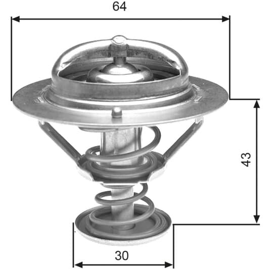 TH27078G1 Gates Термостат