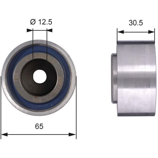 T42061 Gates Обводной ролик ремня ГРМ