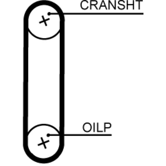 t351hob Gates Ремень ГРМ
