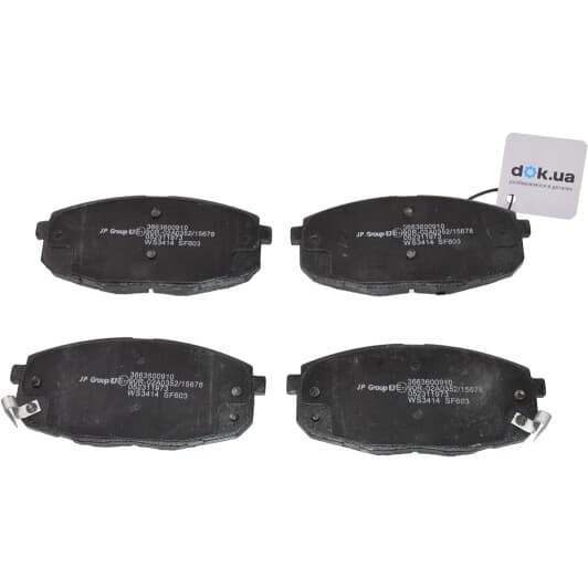 3663600910 JP Group Тормозные колодки