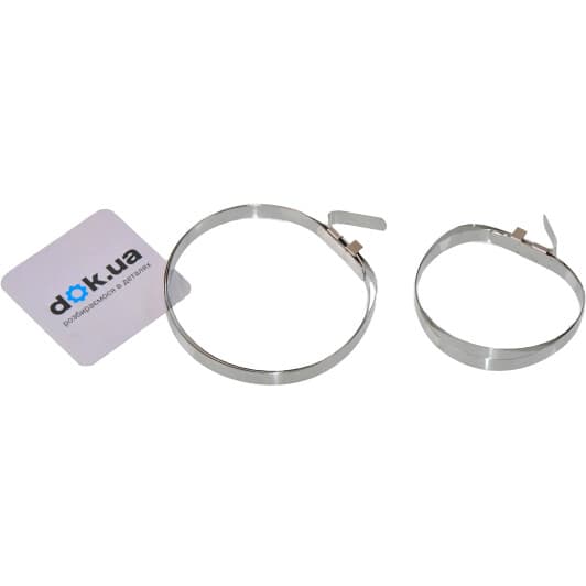 Хомут EuroEX EX-CL35-65-7 ленточный 35-65 мм 2 шт