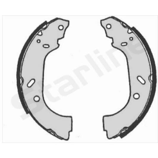 BC07150 Starline Гальмівні колодки