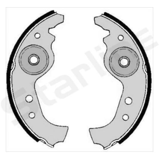 BC00890 Starline Тормозные колодки