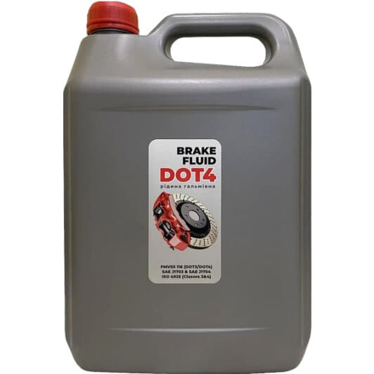 Гальмівна рідина VELVANA Brake Fluid DOT 3 / DOT 4 пластик