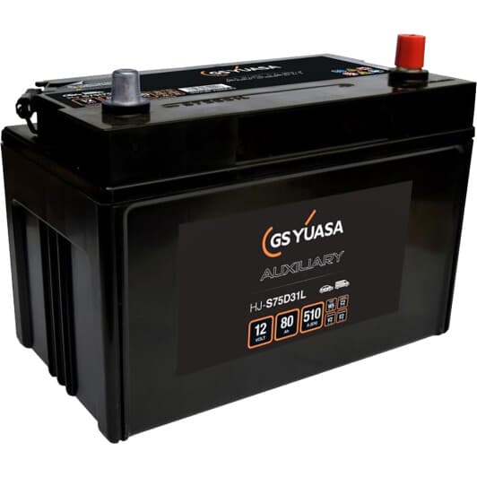 Акумулятор Yuasa 6 CT-80-R Auxiliary HJ-S75D31L