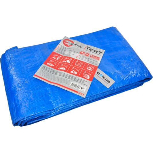 Автомобильный тент Intertool AB-0608 синий