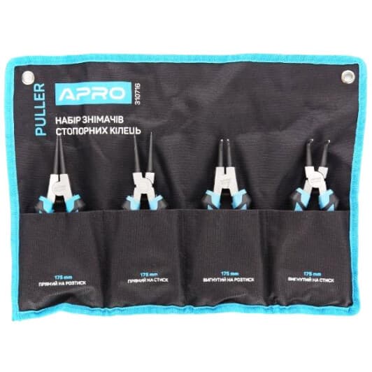 Набор инструментов Apro 310716 4 ед.