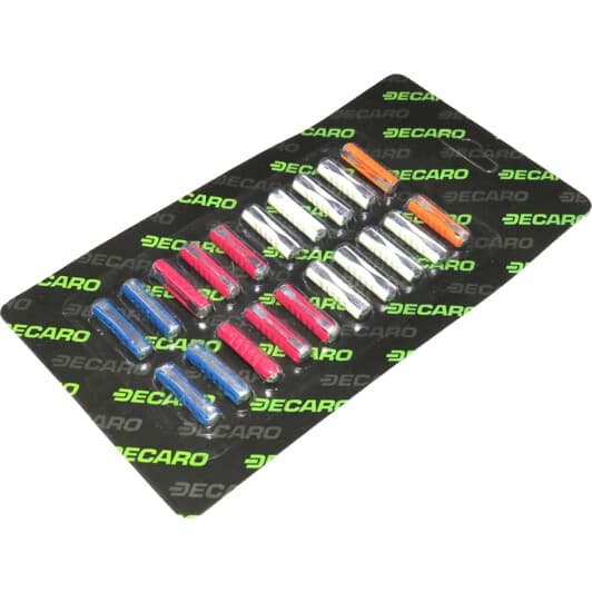 Набір запобіжників DECARO DECFUSEKIT05 FC 20 шт.