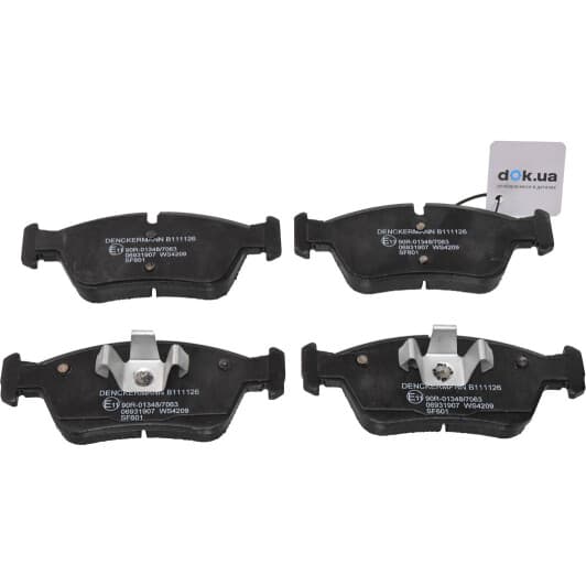 B111126 Denckermann Тормозные колодки