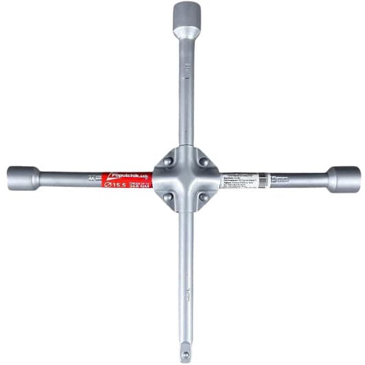 Ключ балонный Poputchik 24-143 крестовой 17x19x21 мм