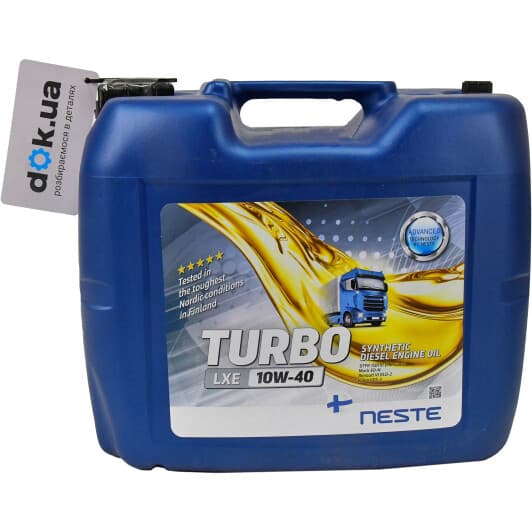 Neste Turbo LXE 10W-40 (20 л) моторна олива