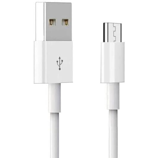 Кабель Denmen D22V-WH USB - Micro USB 1 м