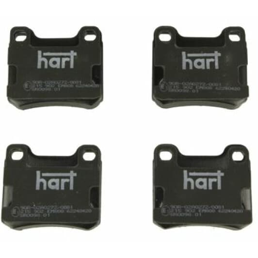 215902 Hart Гальмівні колодки