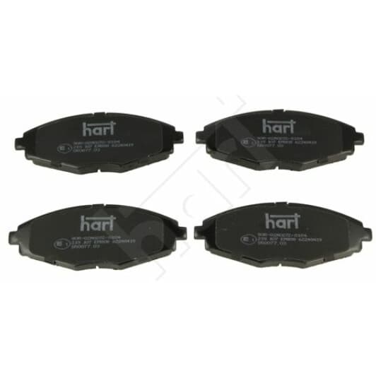 219107 Hart Гальмівні колодки