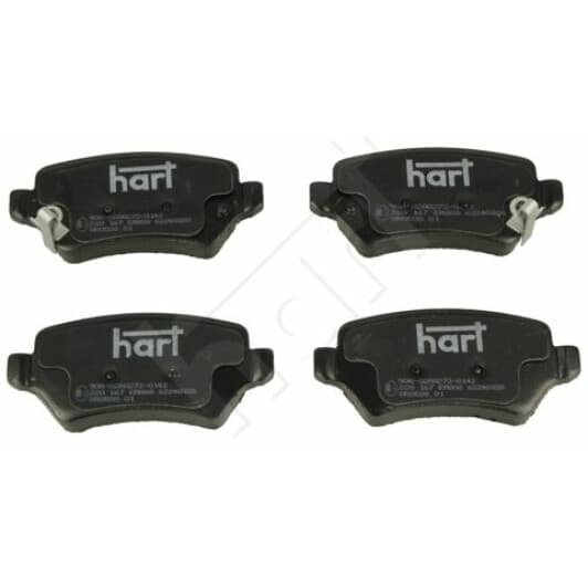 220167 Hart Гальмівні колодки