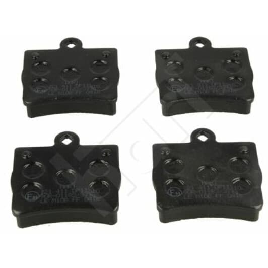 221411 Hart Тормозные колодки для Mercedes C-Class