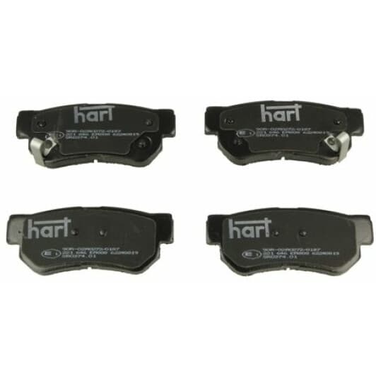 221646 Hart Гальмівні колодки