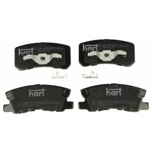 224167 Hart Гальмівні колодки