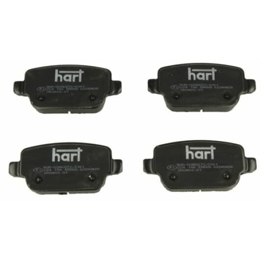 224186 Hart Гальмівні колодки
