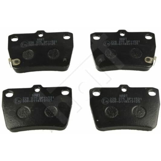 226375 Hart Гальмівні колодки