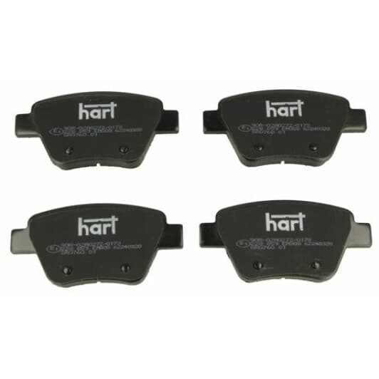 228859 Hart Гальмівні колодки