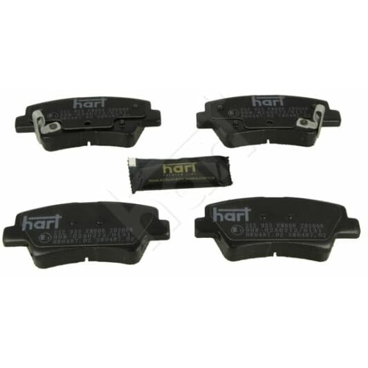 252933 Hart Тормозные колодки