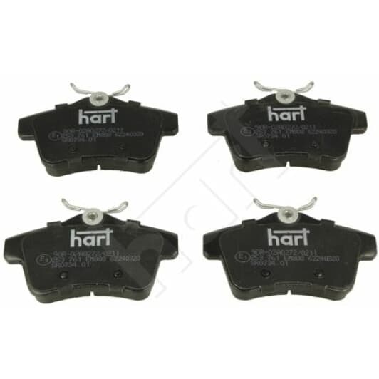 253761 Hart Гальмівні колодки