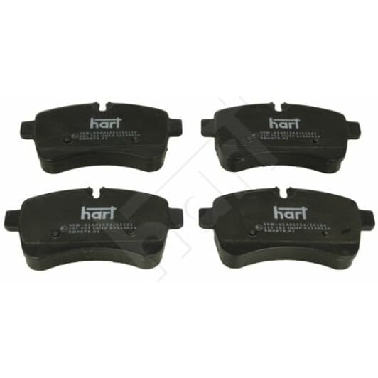 253763 Hart Гальмівні колодки
