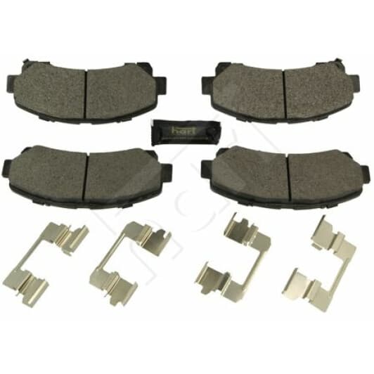 260754 Hart Гальмівні колодки для Isuzu D-Max