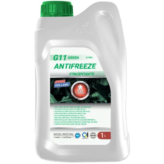 Концентрат антифризу GNL G11 зелений