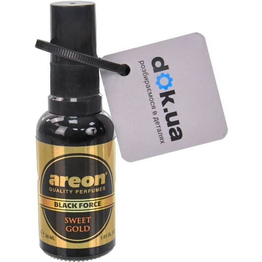 Ароматизатор Areon Black Force Sweet Gold 30 мл