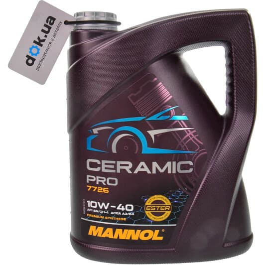 Масло Mannol Ceramic Pro 10W-40
