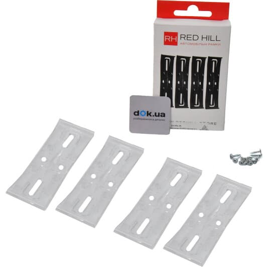 Комплект рамок номерного знака Red Hill 24-054-IS прозрачный