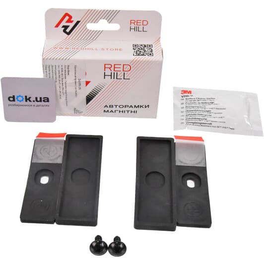 Рамка номерного знака Red Hill 24-050-IS цвет черный