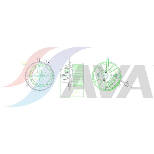 vn8341 AVA Quality Cooling Вентилятор салона