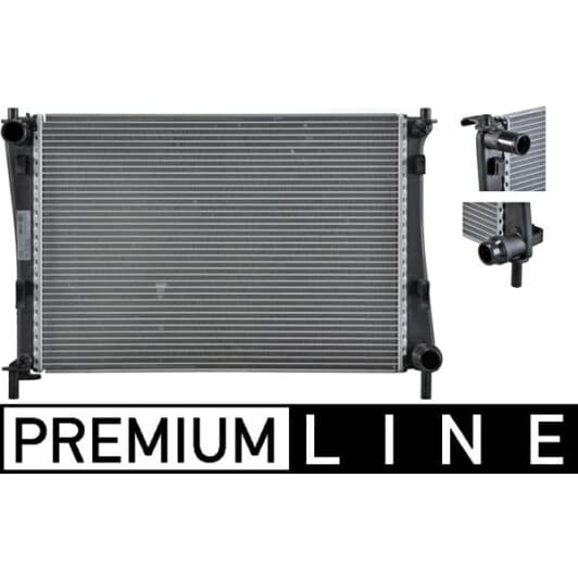 cr1355000p Mahle Радиатор охлаждения двигателя