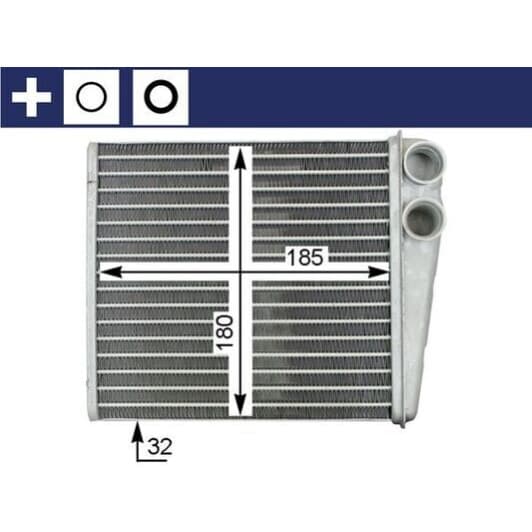ah208000s Mahle Радиатор печки