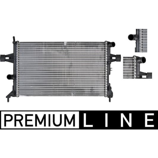 cr227000p Mahle Радіатор охолодження двигуна