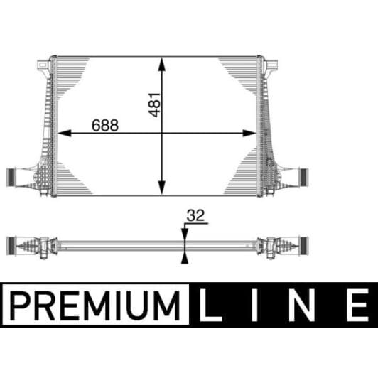 ci220000p Mahle Інтеркулер