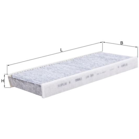 lak289 Mahle Фильтр салона