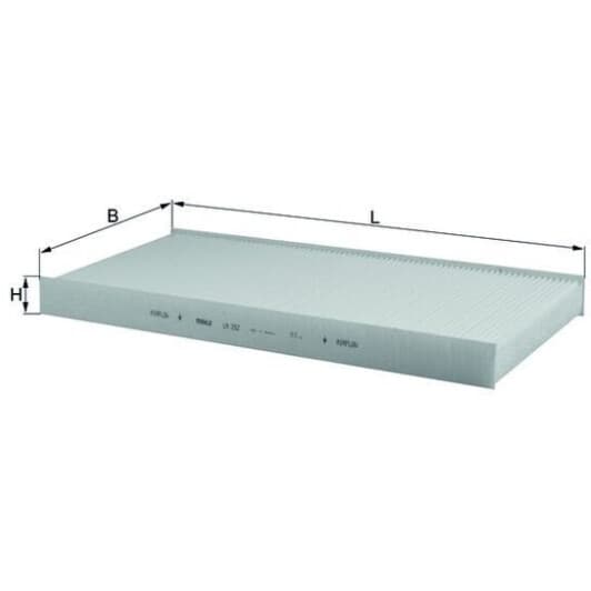 LA 252 Mahle Фильтр салона