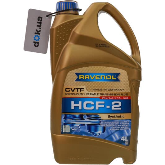 Ravenol ATF CVTF HCF-2 Fluid (4 л) трансмиссионное масло