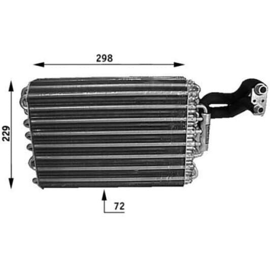 ae31000s Mahle Испаритель кондиционера