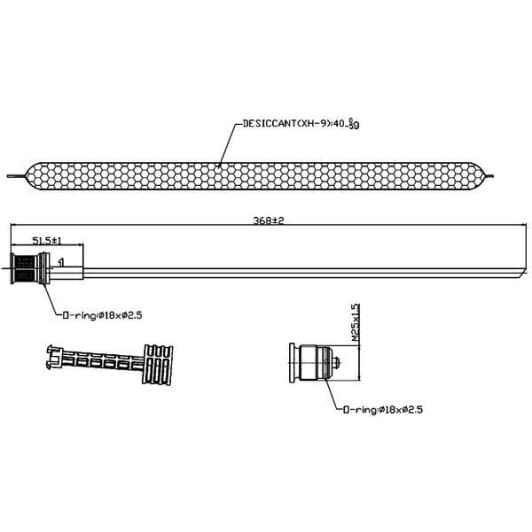 ad89000s Mahle Осушитель кондиционера